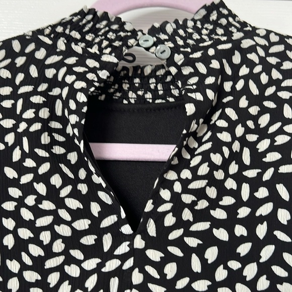 She‎ & Sky Black and Cream Polka Dot Dress - Picture 5 of 8